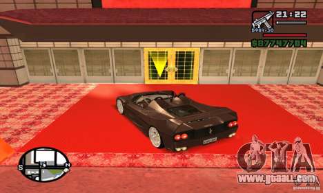 Ferrari F50 Cabrio for GTA San Andreas