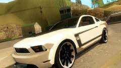 Ford Mustang Boss 302 2011 for GTA San Andreas