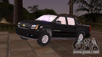 Chevrolet Avalanche for GTA San Andreas