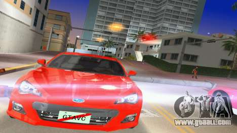 Subaru BRZ Type 1 for GTA Vice City
