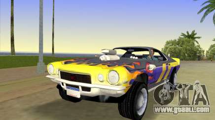 Chevrolet Camaro 1970 for GTA Vice City