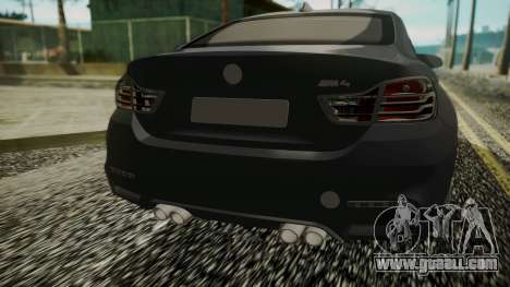 BMW M4 Coupe 2015 Carbon for GTA San Andreas