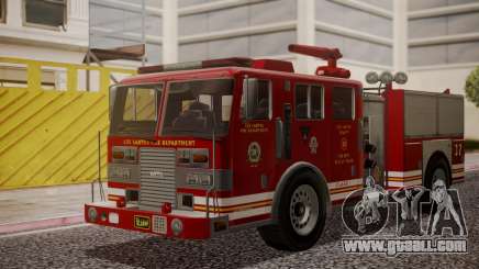 GTA 5 MTL Firetruck for GTA San Andreas