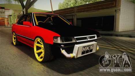 Subaru Legacy RS Drift for GTA San Andreas
