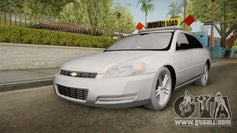 Chevrolet Impala 2008 LTZ Pilot Car for GTA San Andreas