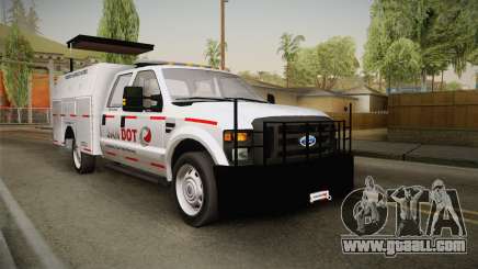 Ford F-250 2012 SA DOT Highway Helper for GTA San Andreas