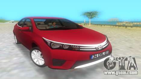 2014 Toyota Corolla for GTA Vice City