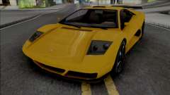 GTA V Pegassi Infernus Restructured for GTA San Andreas