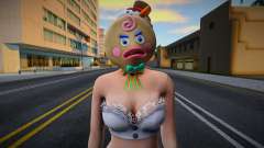 Blonde in New Year's clothes 2 for GTA San Andreas