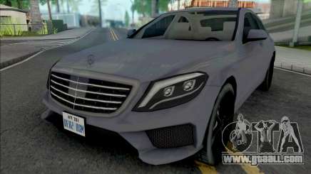 Mercedes-Benz S63 AMG 2014 Japan SA Style for GTA San Andreas