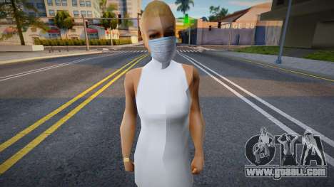 Wfyri in a protective mask for GTA San Andreas