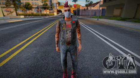 Vwmycr in a protective mask for GTA San Andreas