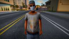 Sbmotr2 in a protective mask for GTA San Andreas
