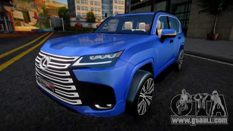 Lexus LX600 2022 CCD (Diamond) for GTA San Andreas