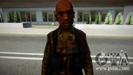 CJ The Soldier for GTA San Andreas
